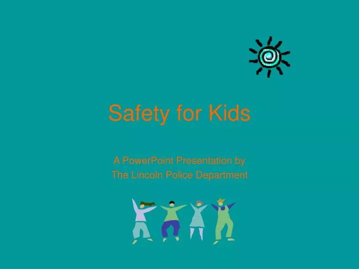presentation on child safety
