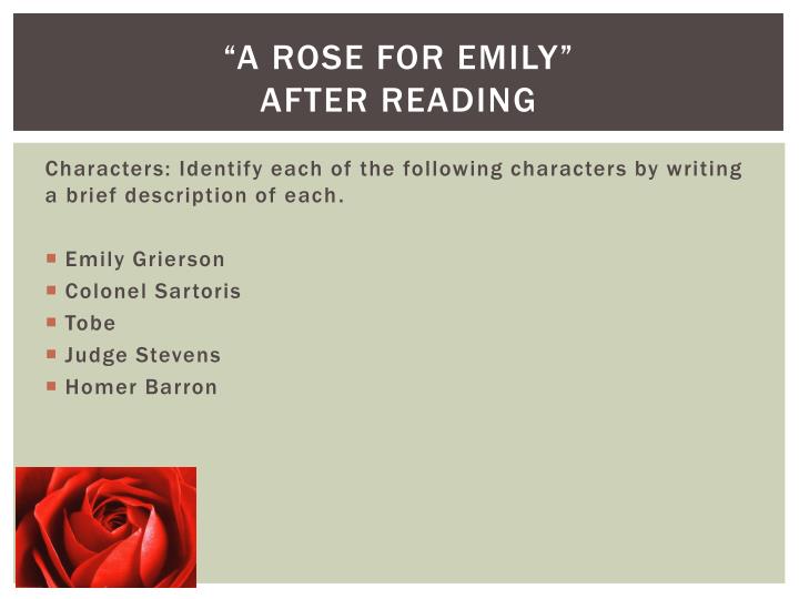 character traits for emily grierson in a rose for emily character traits for emily grierson in a rose for emily
