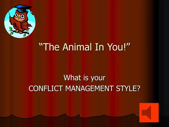 PPT - “The Animal In You!” PowerPoint Presentation, free download -  ID:3130867