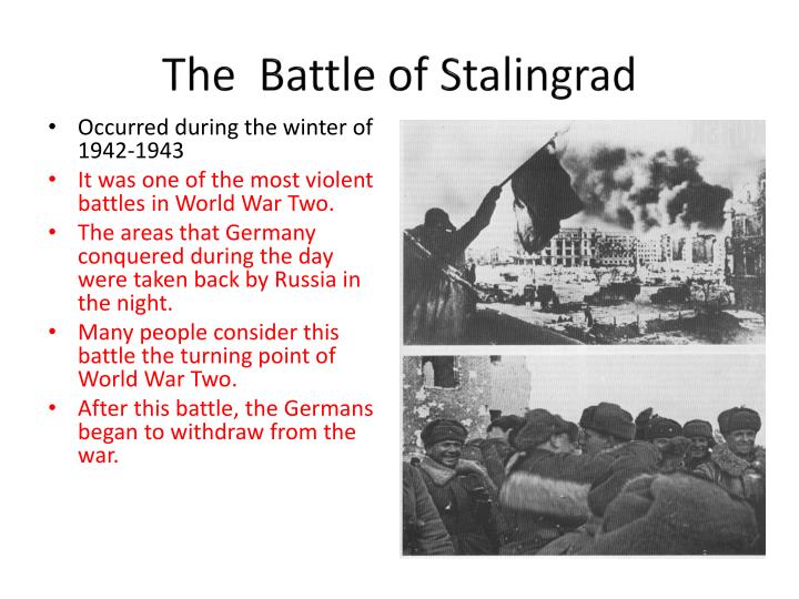 The Importance Of The Battle Of Stalingrad