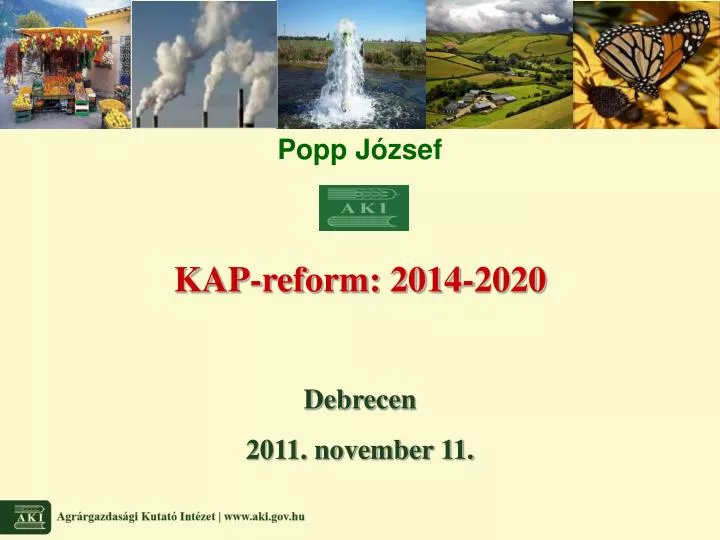 PPT Popp J zsef PowerPoint Presentation Free Download ID 3132129
