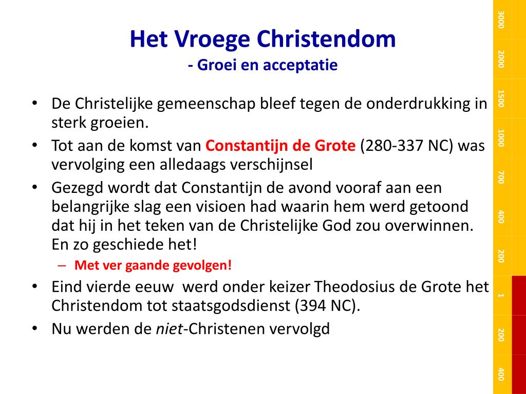PPT - Hoofdstuk V: Rome Les 8: Opkomst van het Christendom PowerPoint