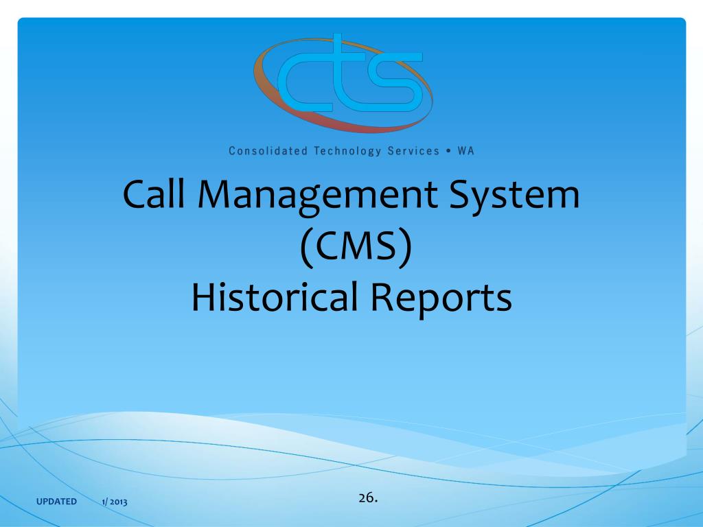 PPT - Call Management System (CMS) Training PowerPoint Presentation, free  download - ID:3133283