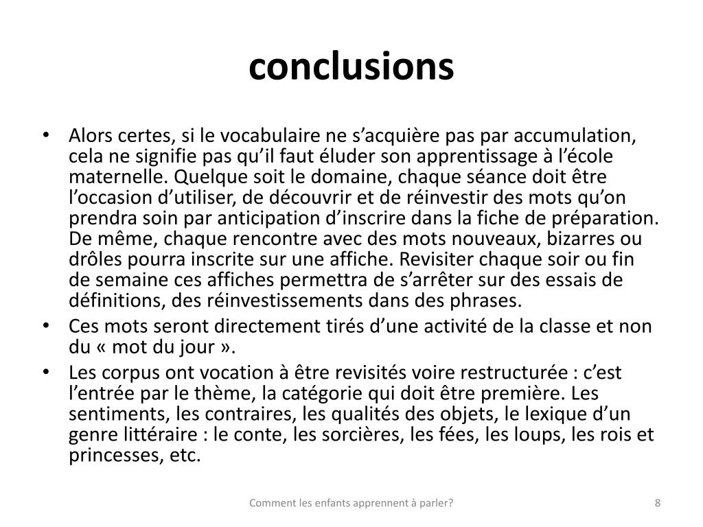 Exemple D Une Conclusion D Un Rapport De Stage Le Meilleur Exemple