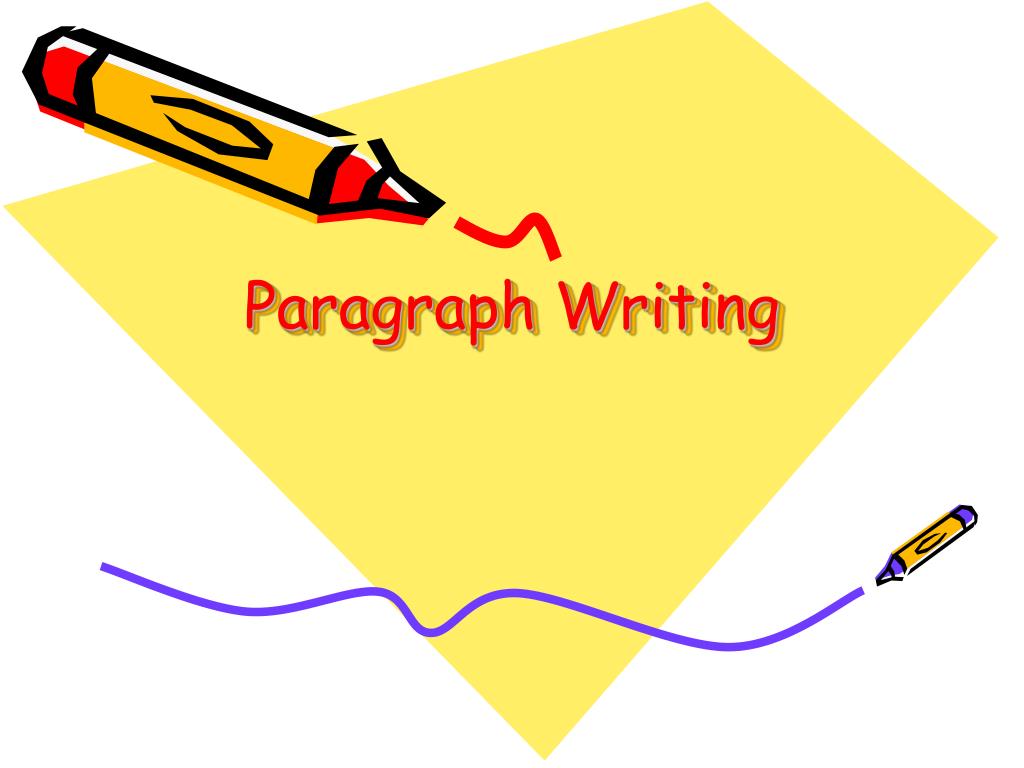 paragraph writing presentation