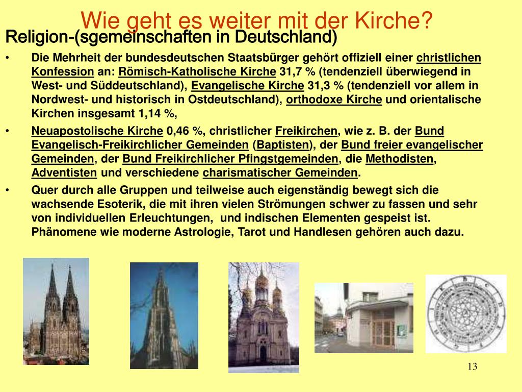 PPT - Zukunft der Kirche Wie geht es weiter mit der Kirche? PowerPoint ...