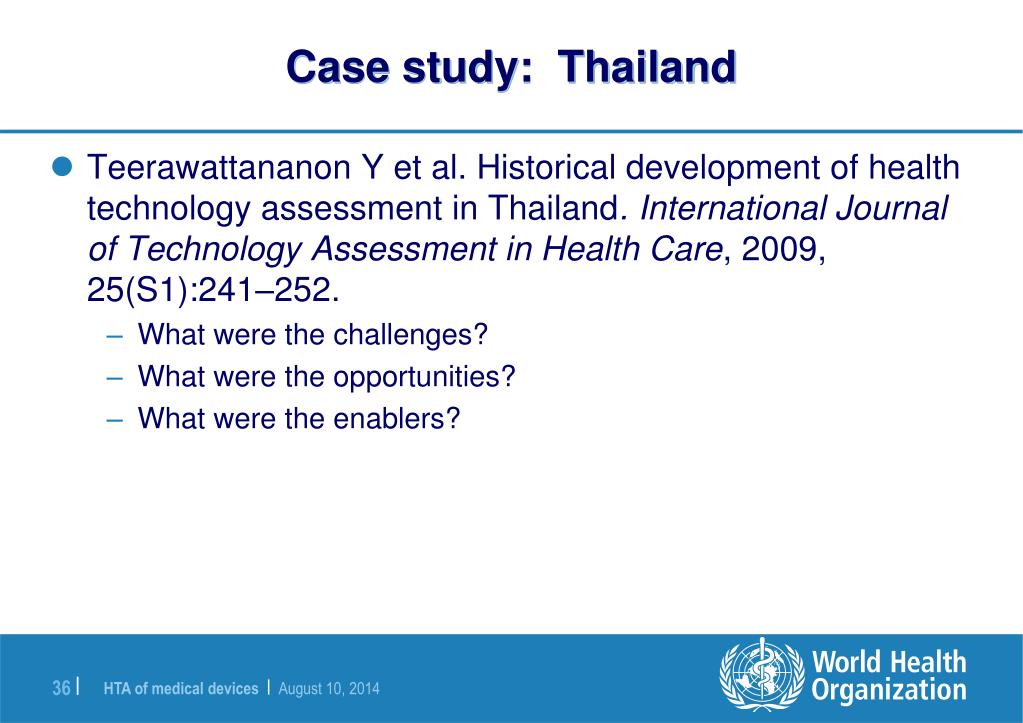 PPT - Health technology assessment of medical devices PowerPoint ...