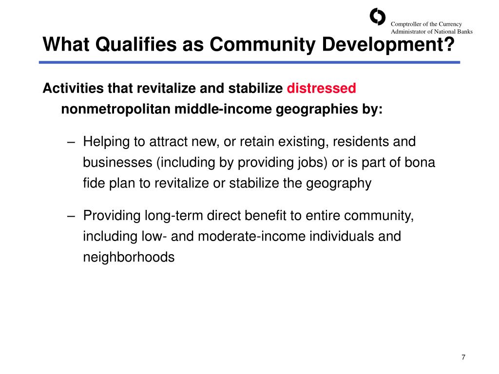 PPT - Community Development Lending and CRA 2008 NC Affordable Housing ...