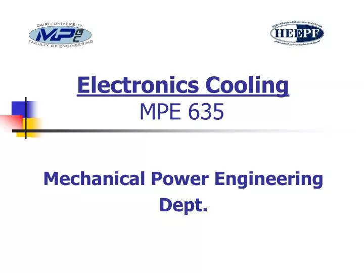 electronics cooling mpe 635 n.