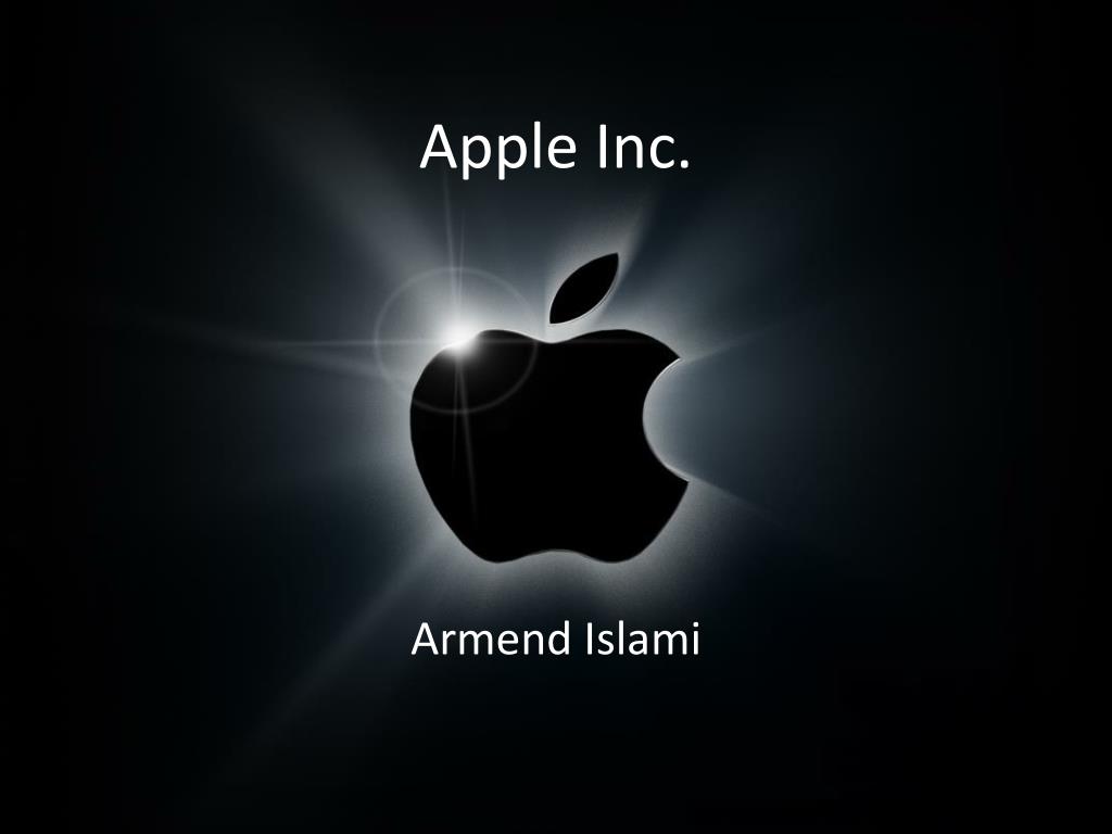 ppt presentation on apple company