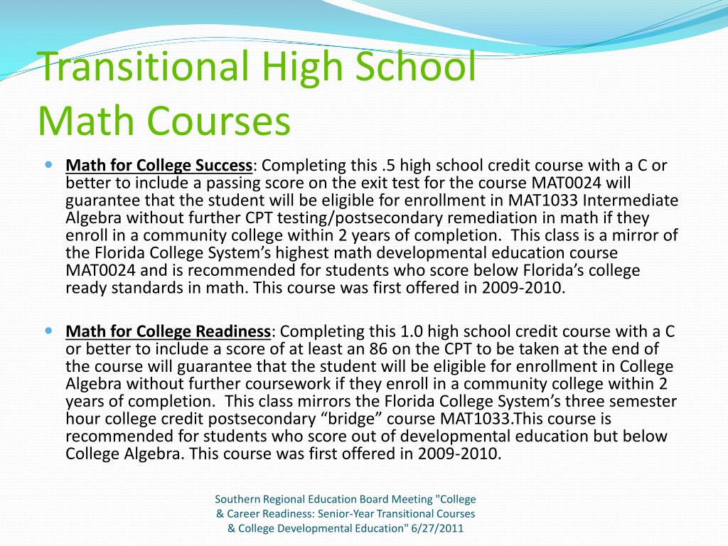 PPT - Senate Bill 1908 & House Bill 1255 : Florida’s College & Career ...