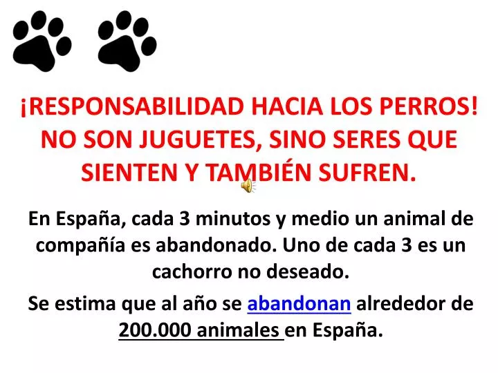 los perros no son juguetes