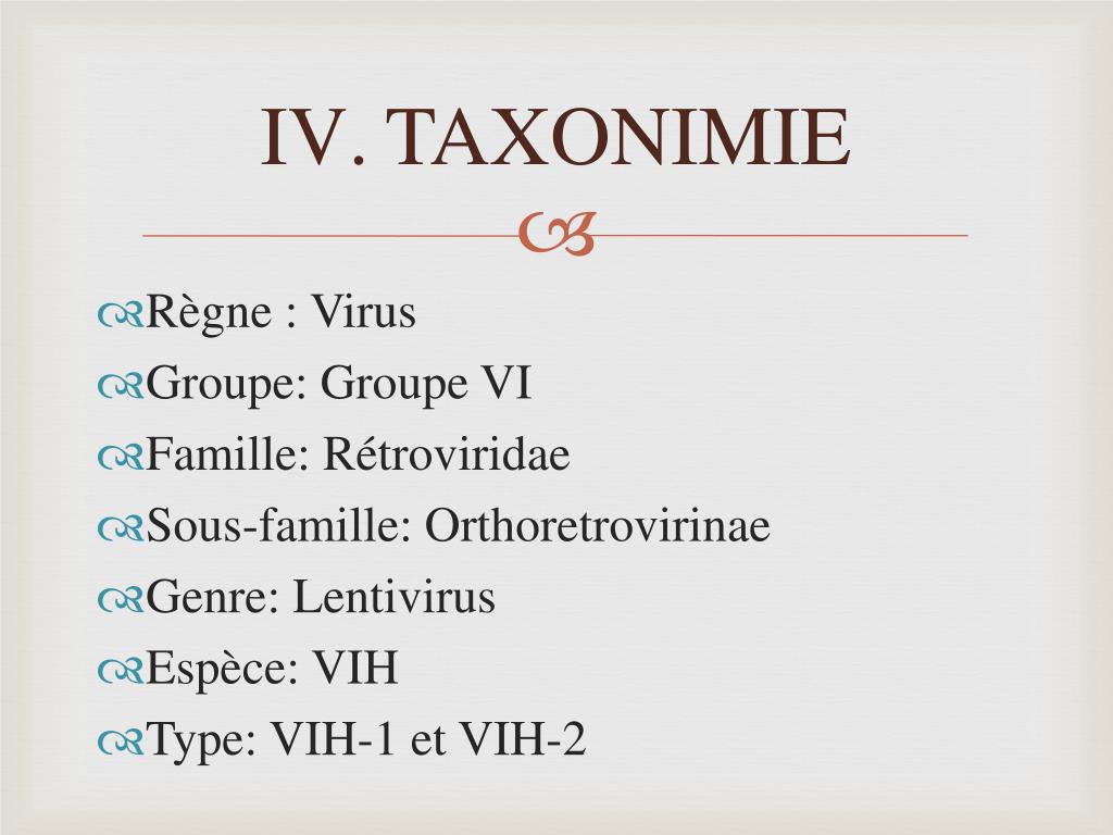 PPT - Virus d’Immunodéficience Humaine PowerPoint Presentation, free ...