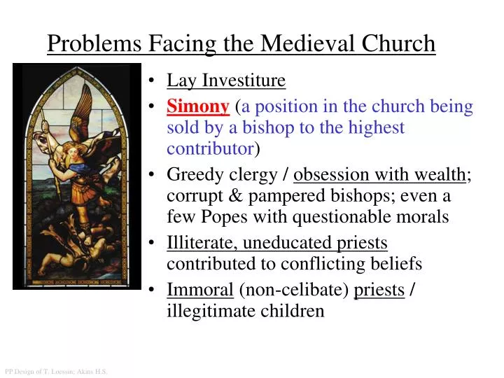 PPT - Problems Facing The Medieval Church PowerPoint Presentation, Free ...