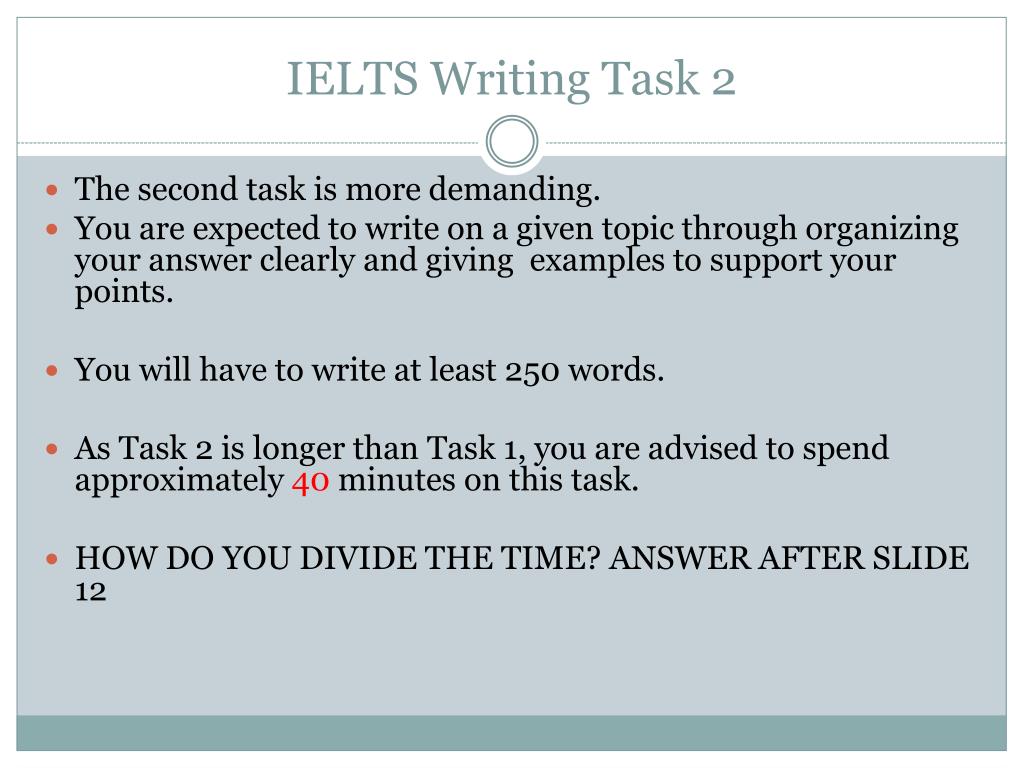 PPT - IELTS Writing Task 2 PowerPoint Presentation, free download -  ID:3142543
