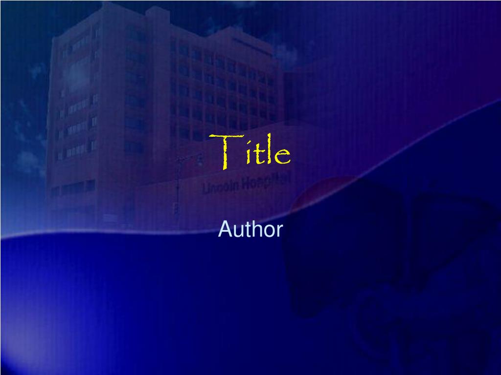 PPT - Title PowerPoint Presentation, free download - ID:3143874