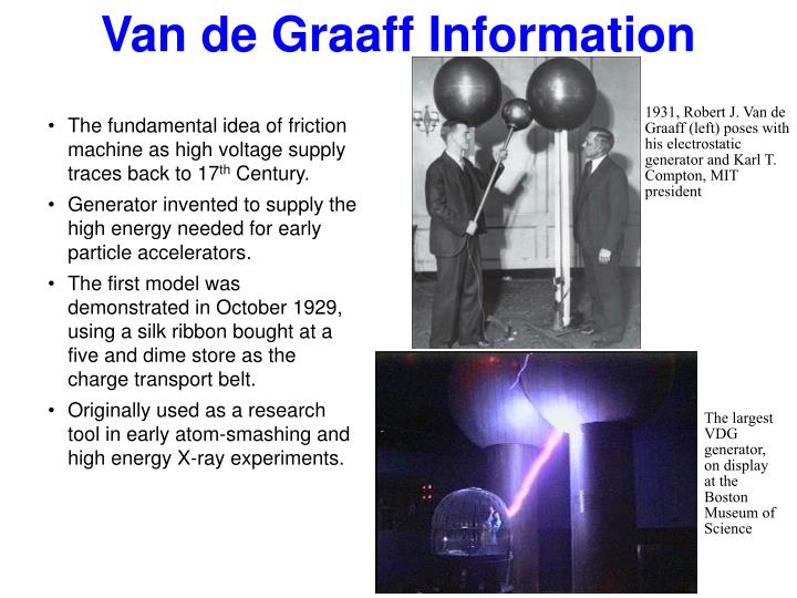 PPT Van de Graaff Generator PowerPoint Presentation ID3143939