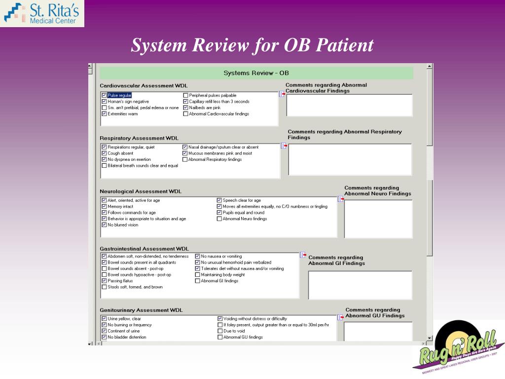PPT - Designing Assessment Flow Sheets for Charting by Exception ...