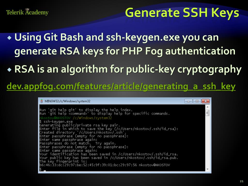 Generate Ssh Key Windows Git Bash Generate Ssh Key Windows Git Bash