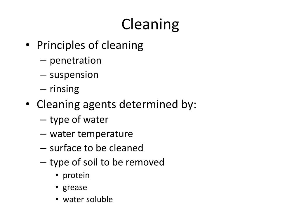 PPT - Cleaning, Sanitation, Safety PowerPoint Presentation, free ...