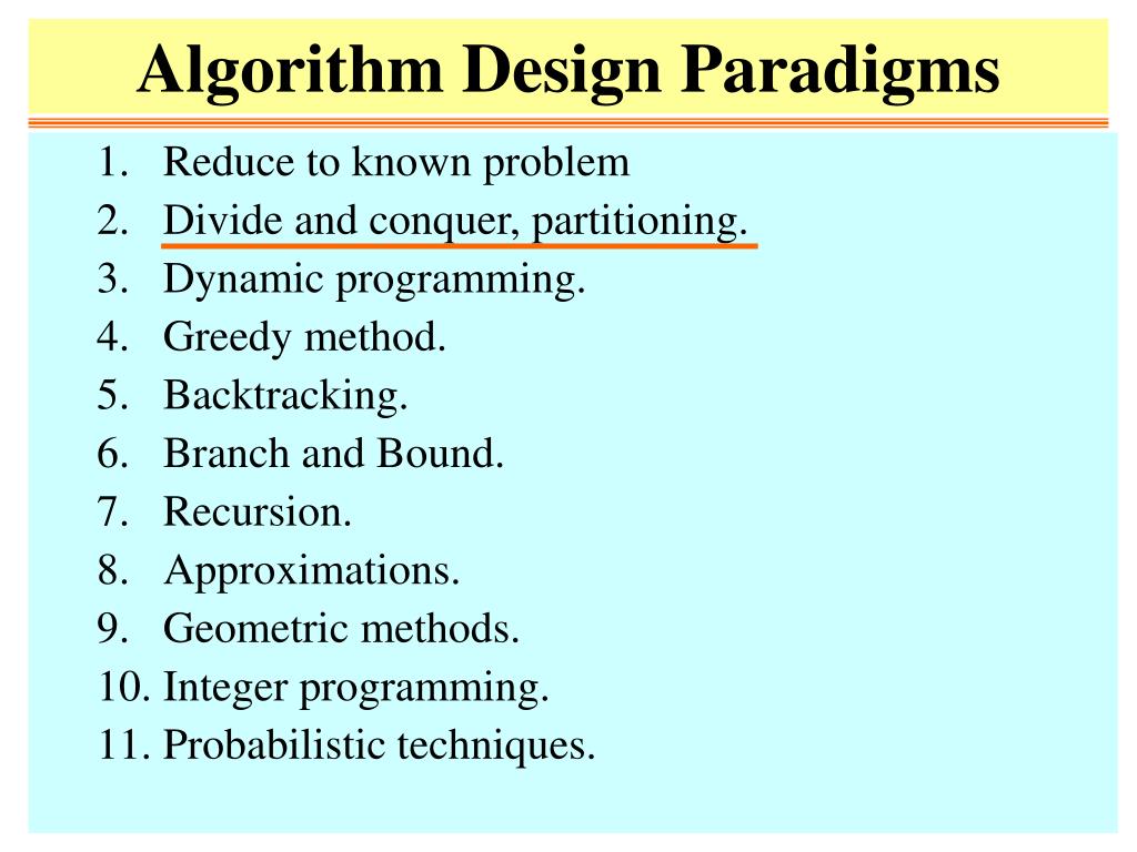 PPT - Algorithm Design Paradigms PowerPoint Presentation, free download ...