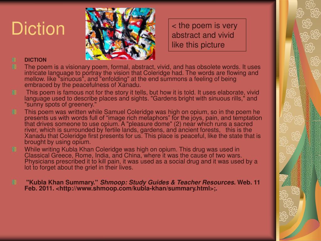 Ppt Kubla Khan By Samuel Taylor Coleridge Powerpoint Presentation Id 3146196 Poem Sparknotes Summary In Hindi Malayalam 