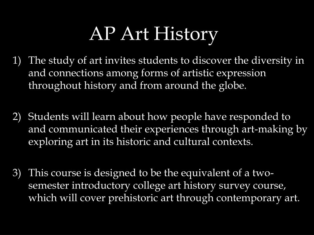 ap art history thesis