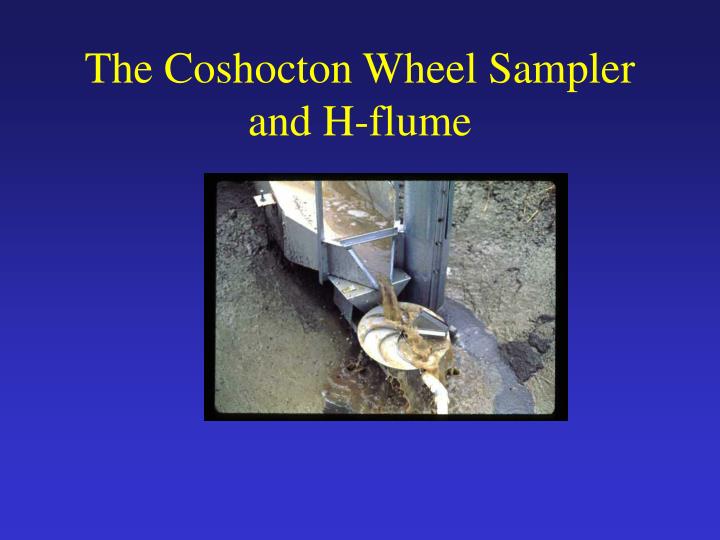 Wheel Sampler PPT - EROSION & SEDIMENT CONTROL PowerPoint Presentation - ID:3146356