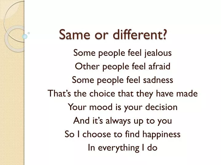 Same Difference Meaning _ Examples of Homographs: Same Spelling ...