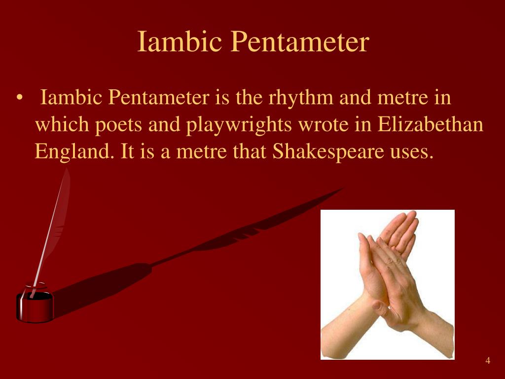 definition of iambic pentameter spenserian sonnet