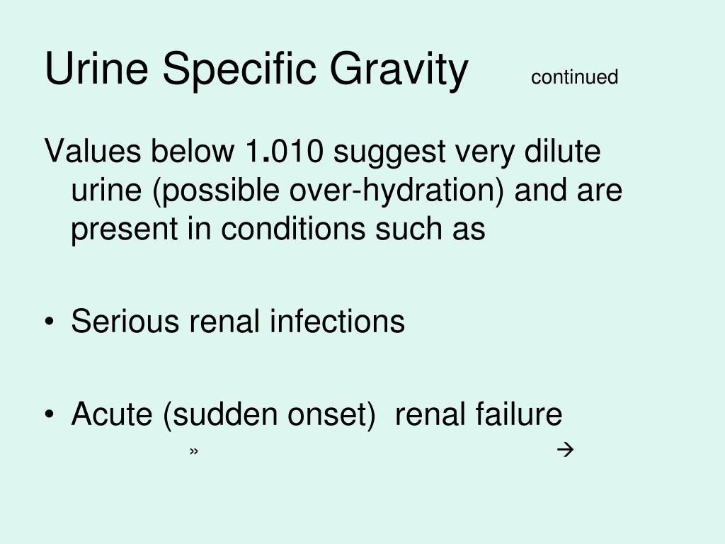 ua specific gravity ua specific gravity