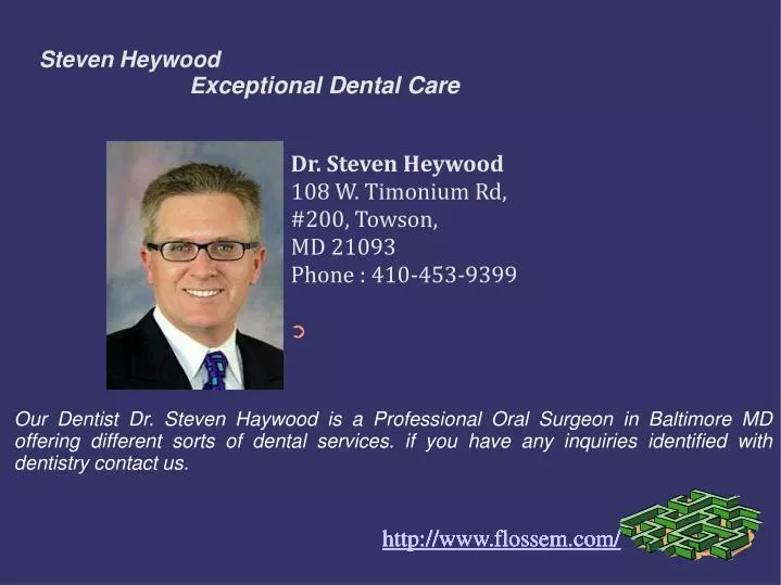 steven heywood e xceptional dental care n.