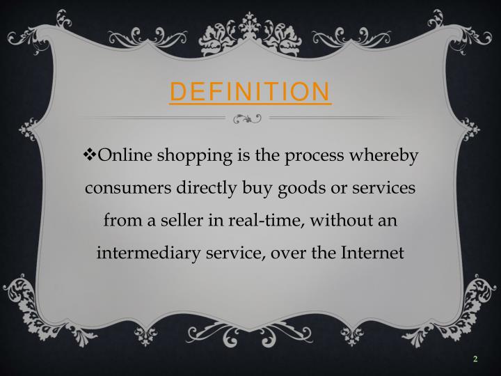 what is the hypothesis of online shopping
