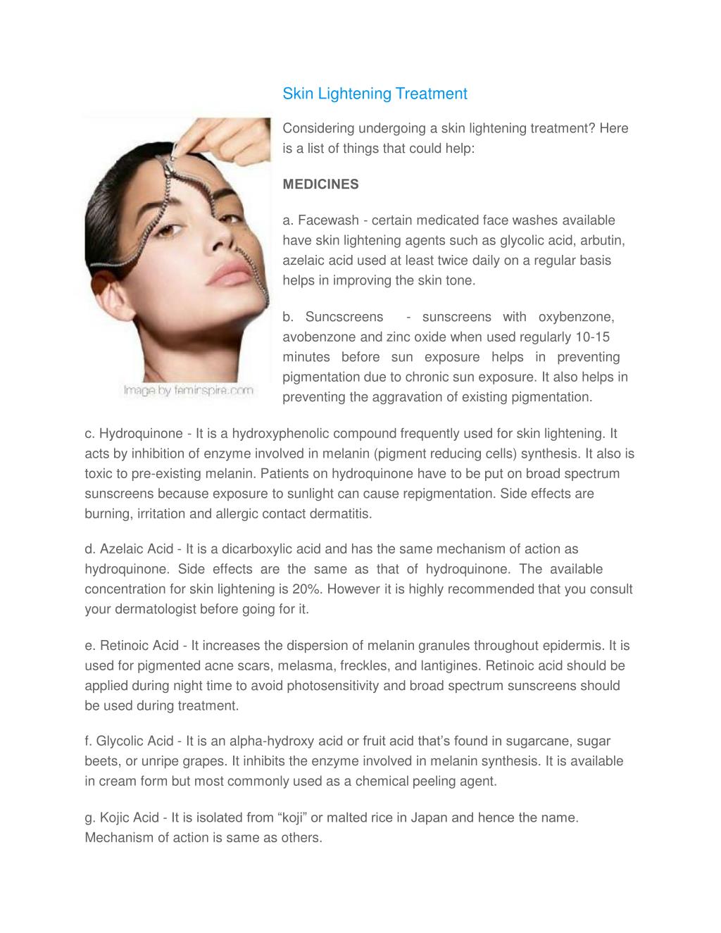 PPT - Skin Lightening Treatment PowerPoint Presentation, free download ...