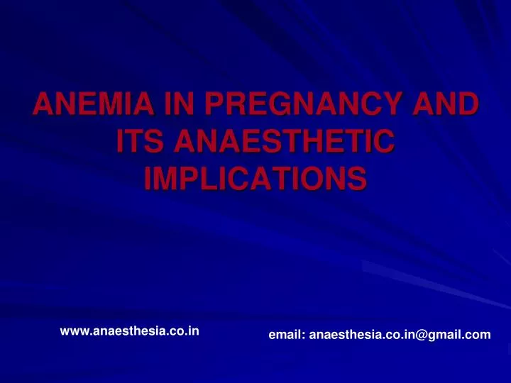 ppt-anemia-in-pregnancy-and-its-anaesthetic-implications-powerpoint