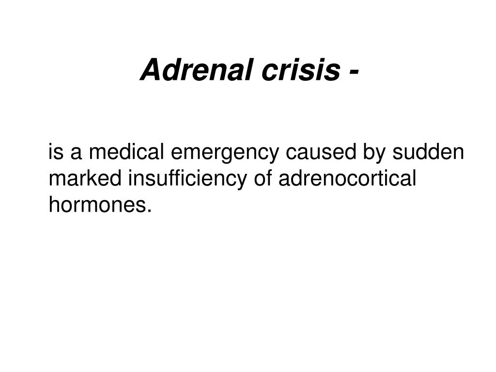 PPT PATHOLOGY OF ADRENAL GLANDS PowerPoint Presentation, free