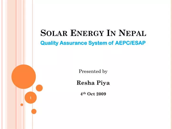 Ppt Solar Energy In Nepal Powerpoint Presentation Free