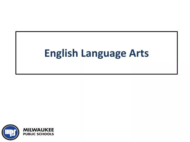 PPT English Language Arts PowerPoint Presentation Free Download ID