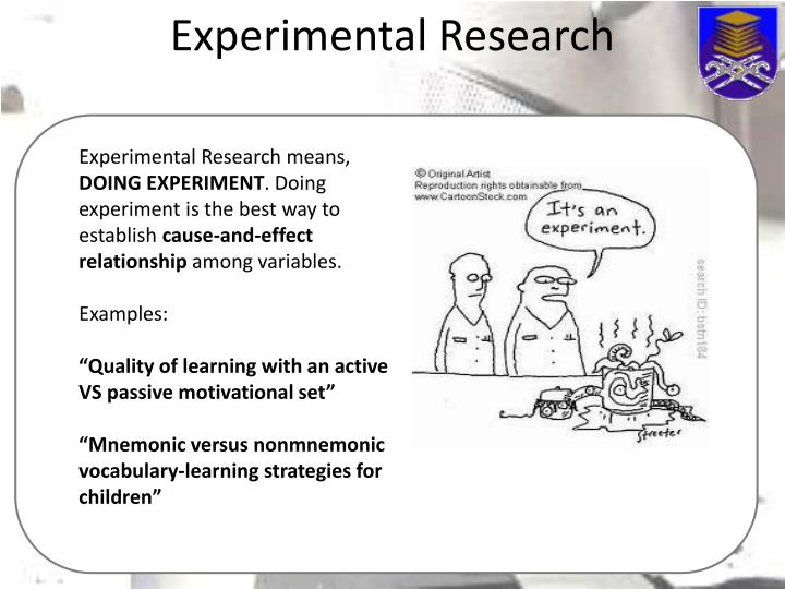 it attempts to establish cause-and-effect relationships among variables