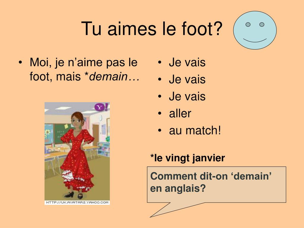 PPT Aujourd’hui, on va… PowerPoint Presentation, free download ID