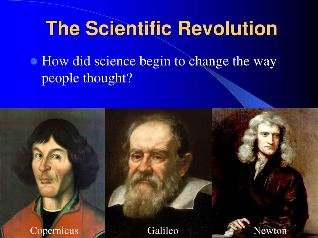 thesis on scientific revolution