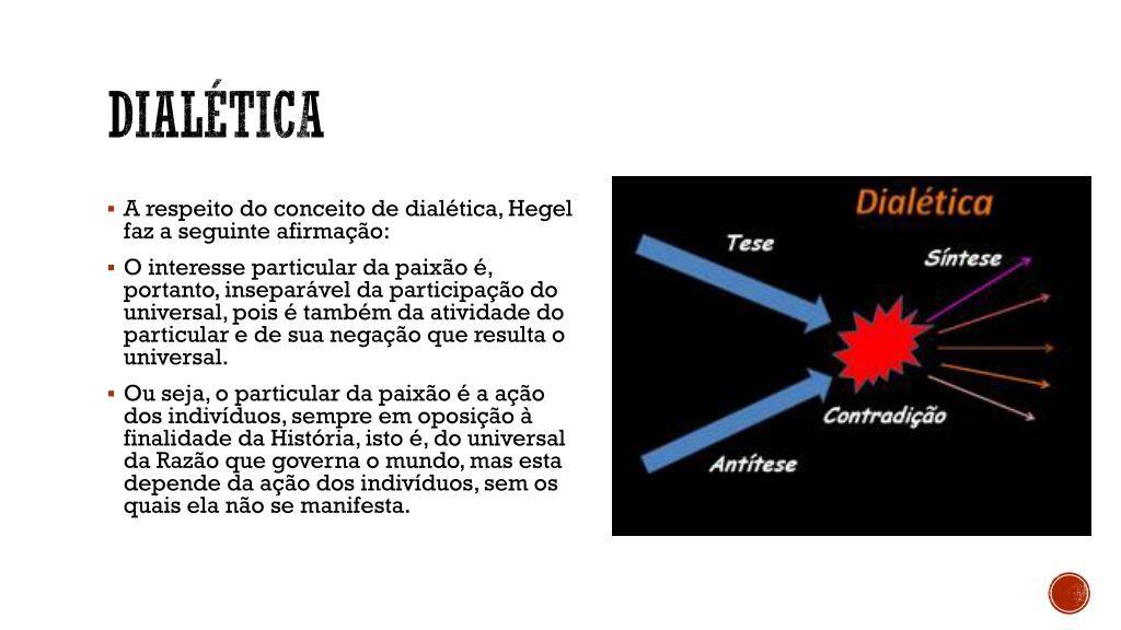 A Dialética Noção Defendida Por Hegel Caracteriza Se