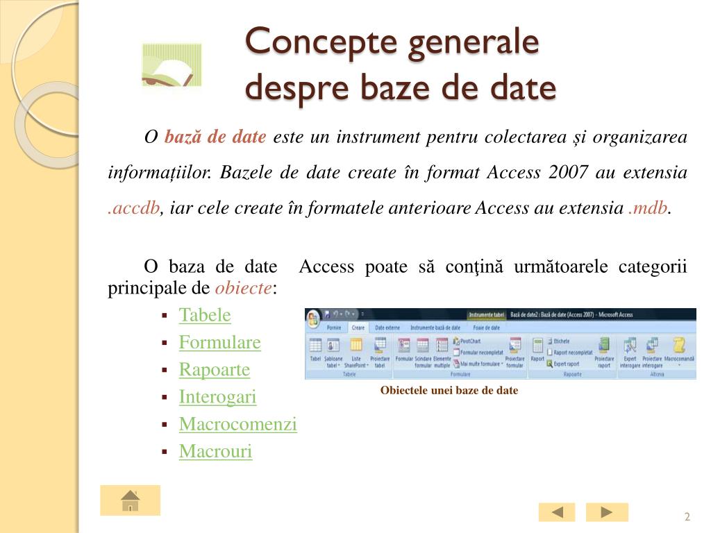 PPT - Baze de date Access PowerPoint Presentation, free download -  ID:3152014