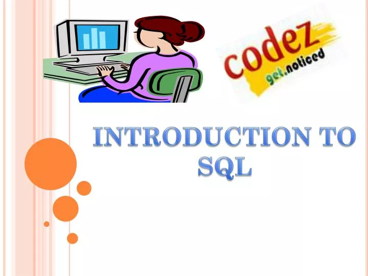 PPT - INTRODUCTION TO SQL PowerPoint Presentation, free download - ID ...