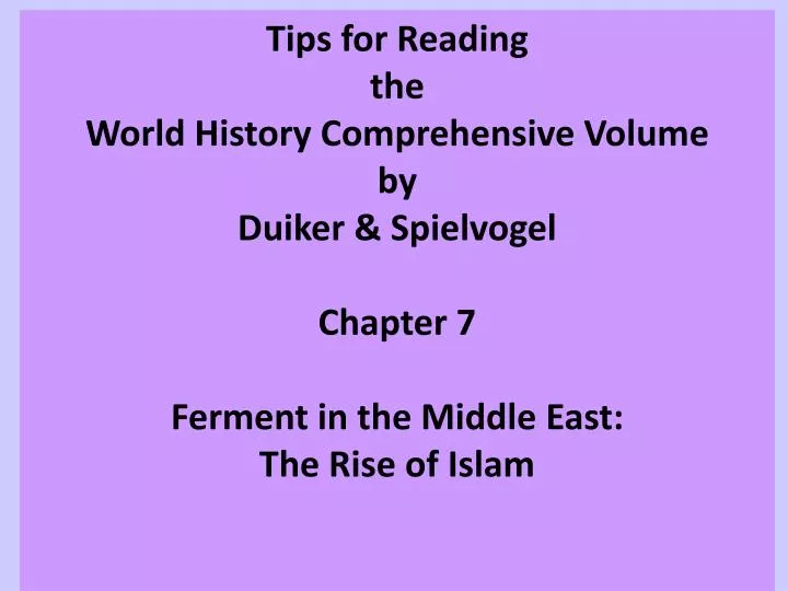 chapter summary islam duiker and spielvogel essay Read and learn for free about the following article: the five pillars of islam if you're seeing this message essay by dr elizabeth macaulay-lewis. chapter summary islam duiker and spielvogel essay Read and learn for free about the following article: the five pillars of islam if you're seeing this message essay by dr elizabeth macaulay-lewis.
