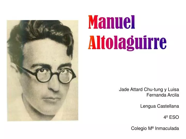 PPT Manuel Altolaguirre PowerPoint Presentation Free Download ID ppt-manuel-altolaguirre-powerpoint-presentation-free-download-id