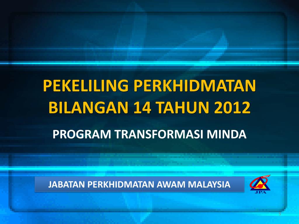 PPT - PROGRAM TRANSFORMASI MINDA PowerPoint Presentation 