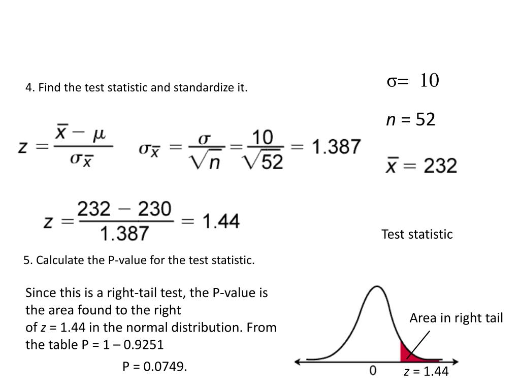 P value