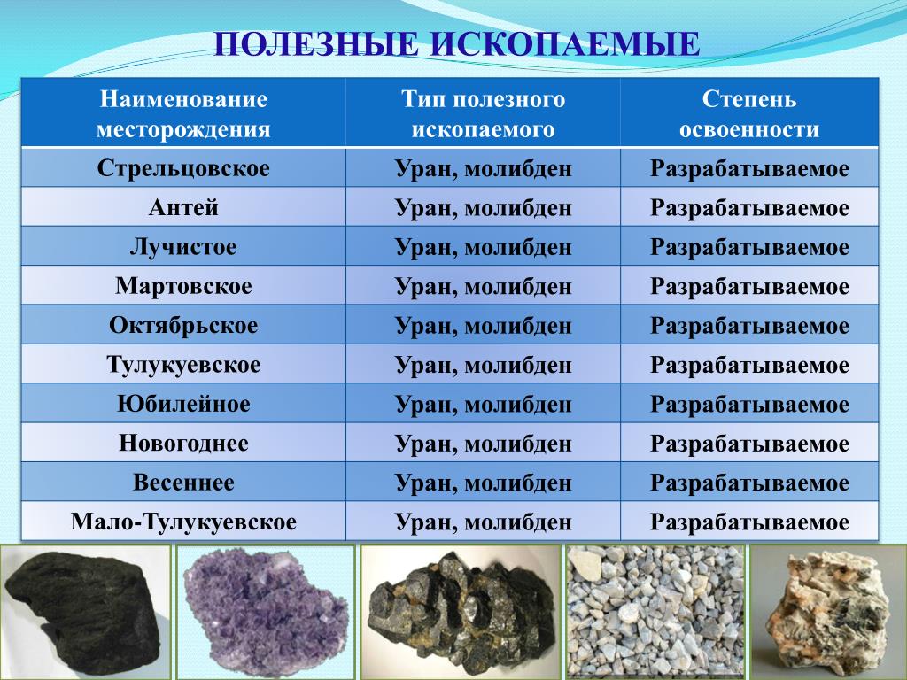 Какие ископаемые добывают в пермском крае
