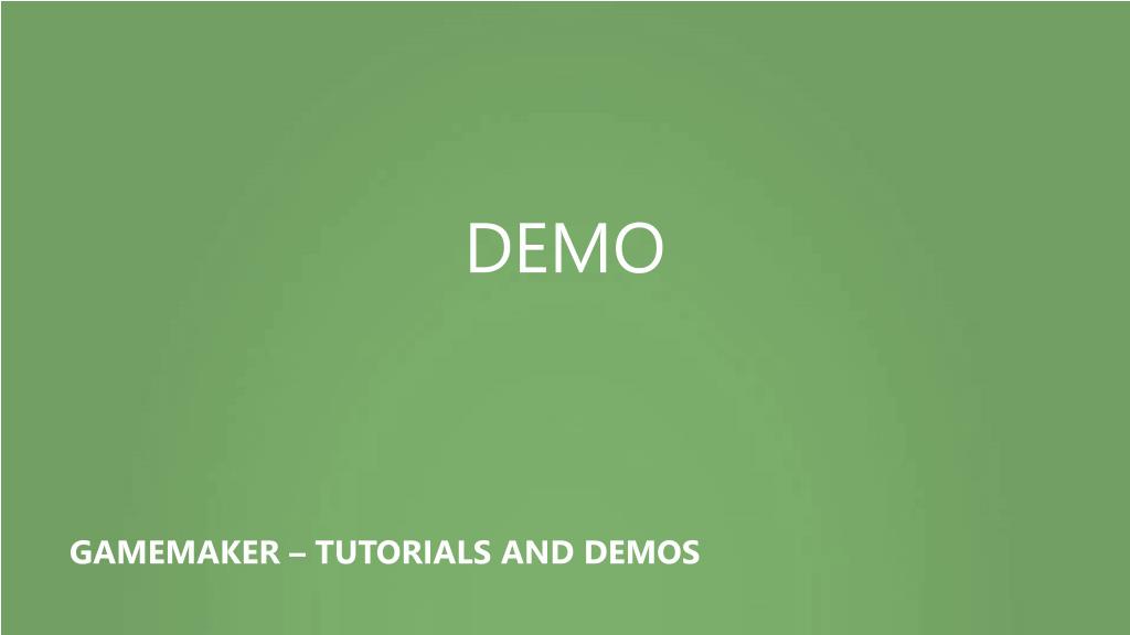 PPT M4 YoYo Games GameMaker PowerPoint Presentation, free download ID3162385